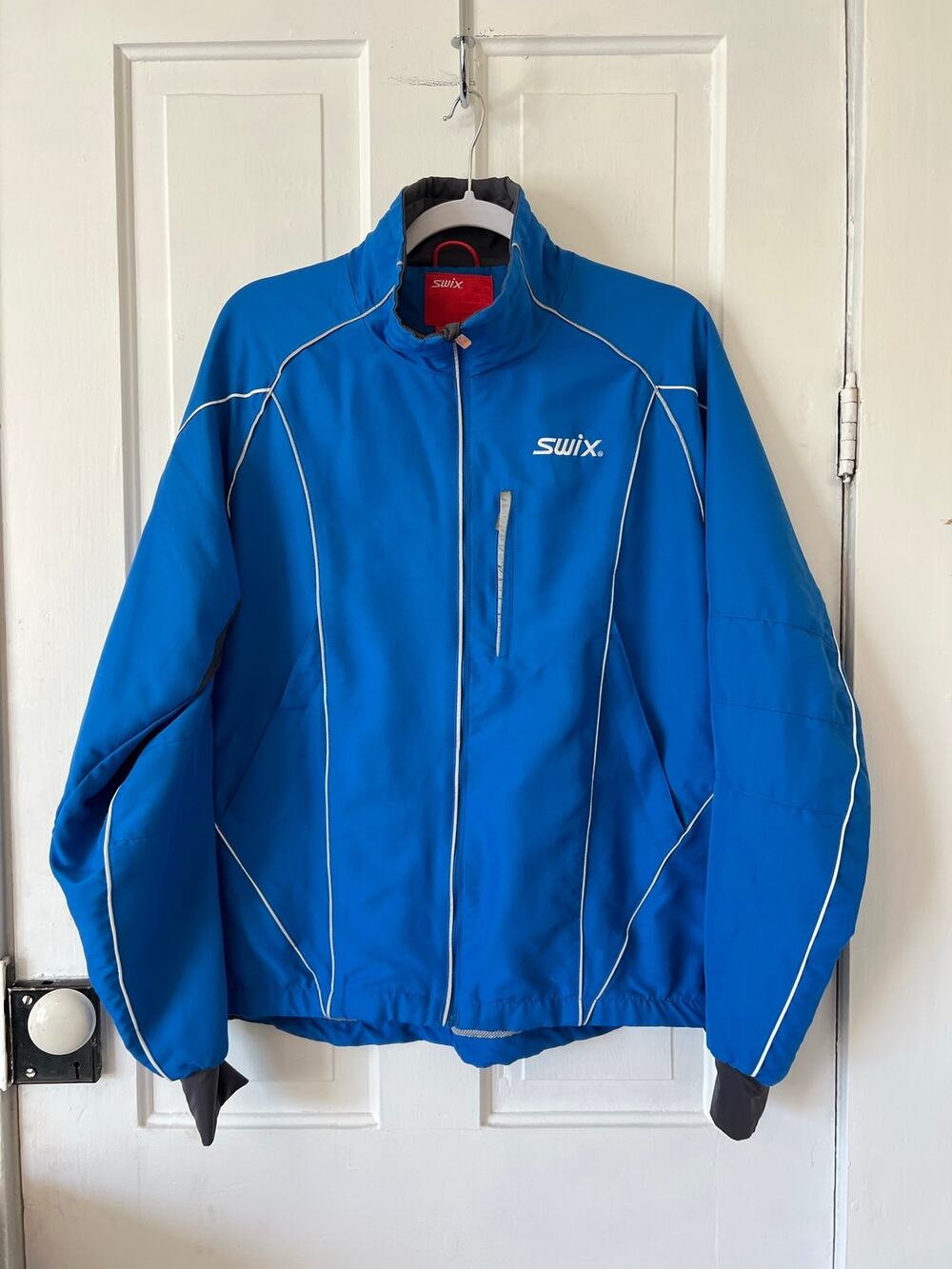 Swix star advanced xc cross country skiing winter jacket lightweight men’s large